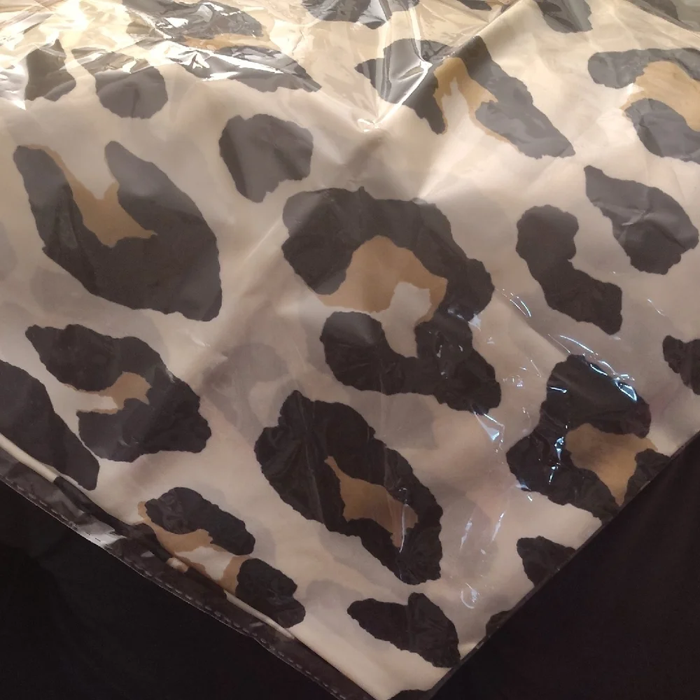 🆕Leopard Print Fabric Scarf/Wrap 2.5Wx2.8LNIP